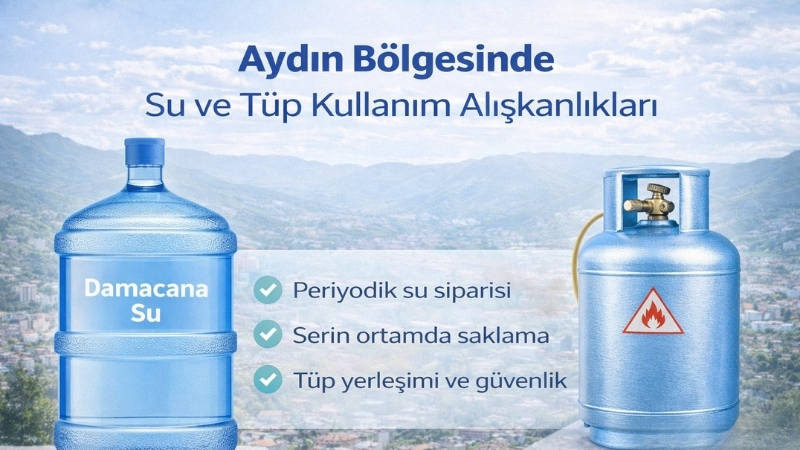 Aydın Bölgesinde Su ve Tüp Kullanım Alışkanlıkları